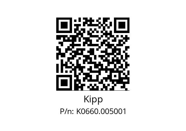   Kipp K0660.005001