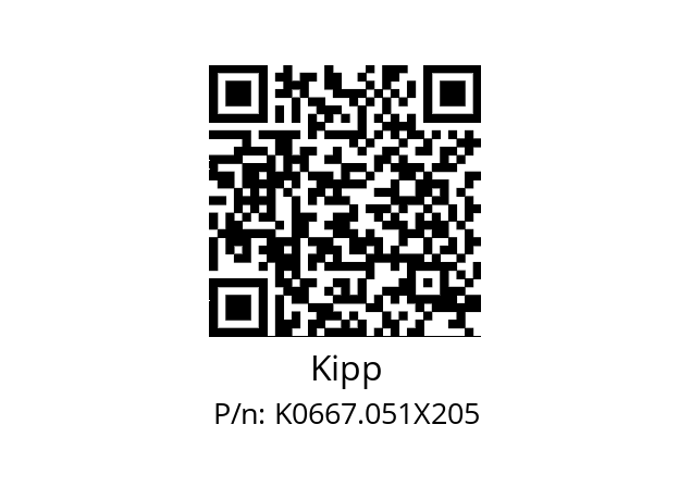   Kipp K0667.051X205