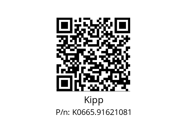   Kipp K0665.91621081