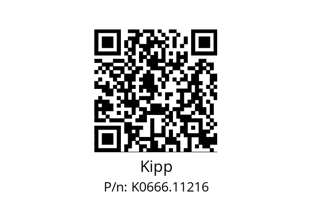   Kipp K0666.11216