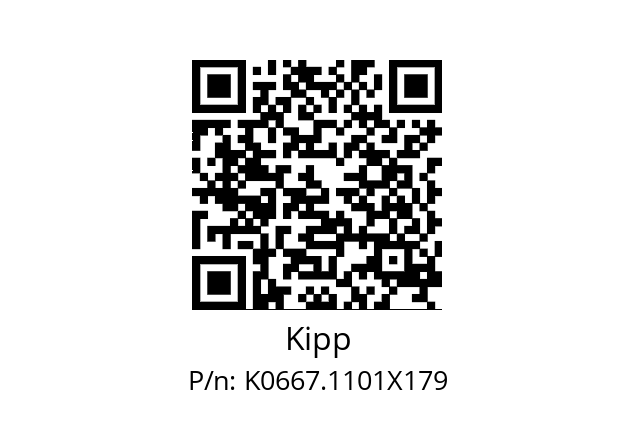   Kipp K0667.1101X179