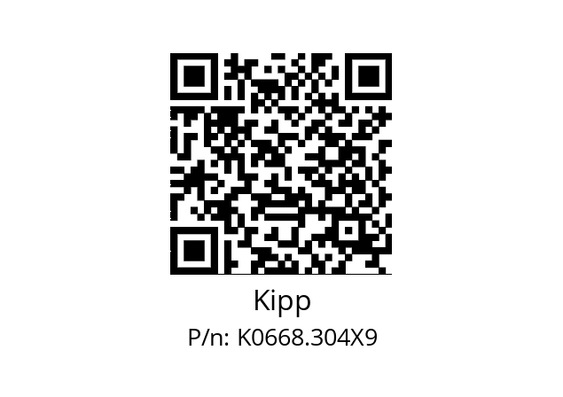   Kipp K0668.304X9