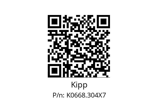   Kipp K0668.304X7