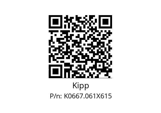   Kipp K0667.061X615