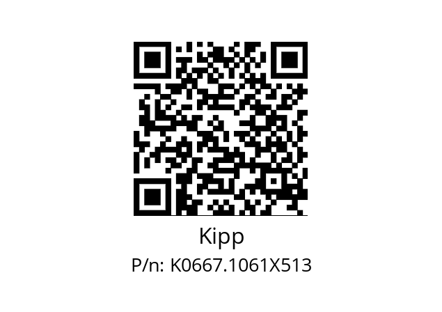   Kipp K0667.1061X513