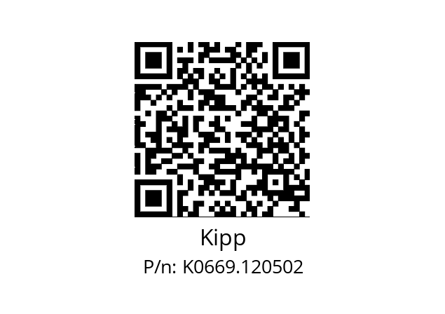   Kipp K0669.120502