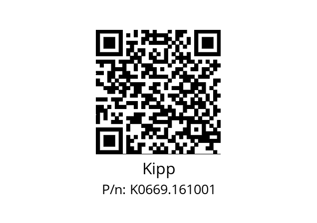   Kipp K0669.161001