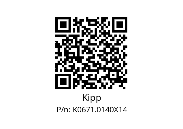   Kipp K0671.0140X14