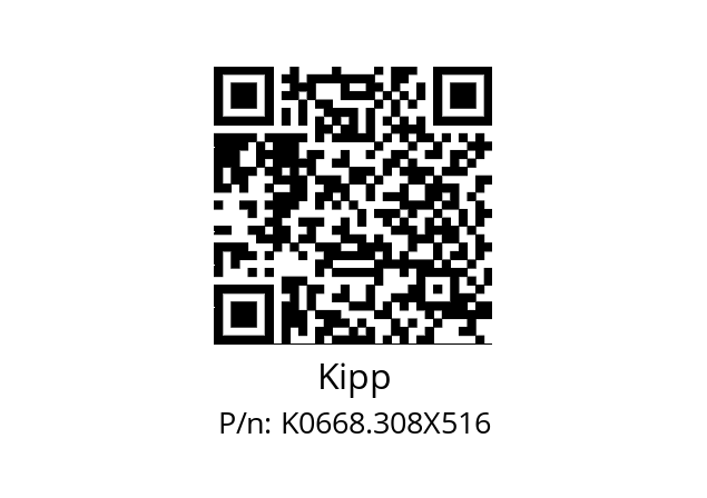   Kipp K0668.308X516