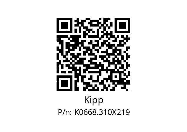   Kipp K0668.310X219