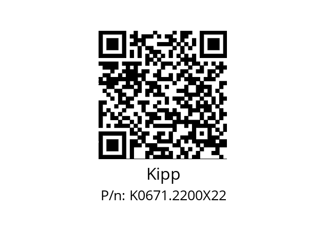   Kipp K0671.2200X22