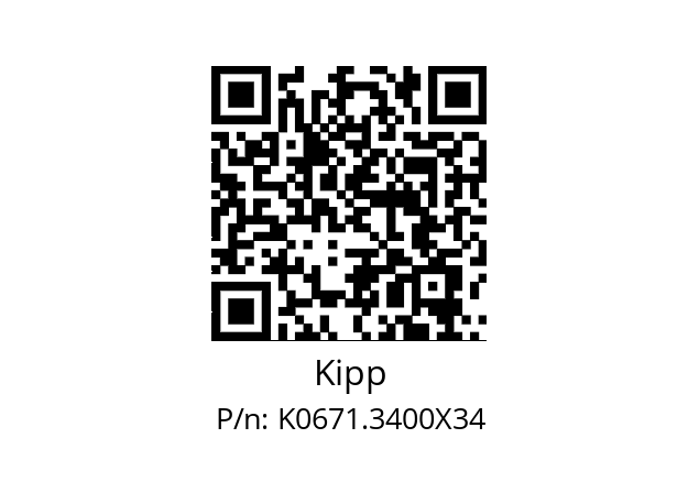   Kipp K0671.3400X34