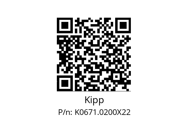   Kipp K0671.0200X22