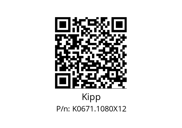   Kipp K0671.1080X12