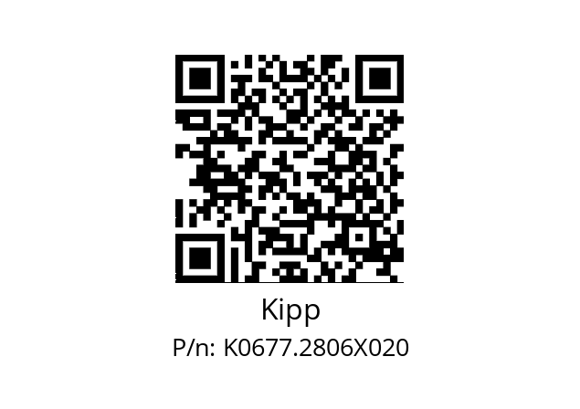   Kipp K0677.2806X020