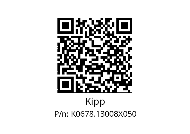   Kipp K0678.13008X050