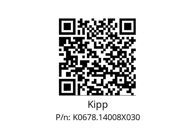   Kipp K0678.14008X030