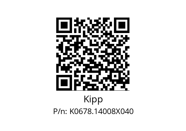   Kipp K0678.14008X040