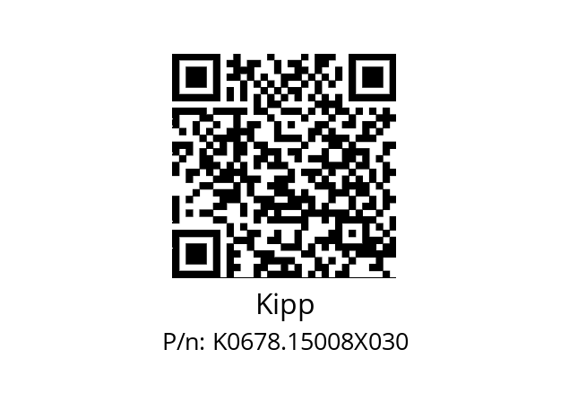   Kipp K0678.15008X030