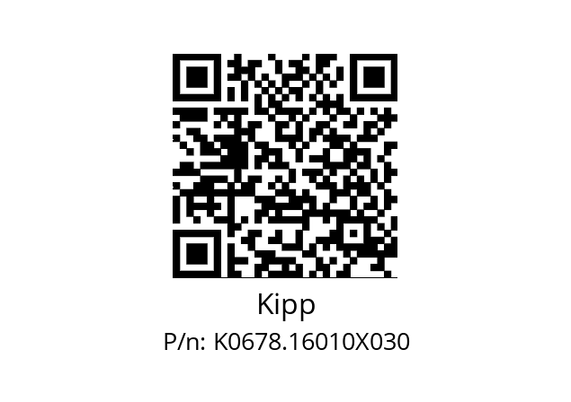   Kipp K0678.16010X030