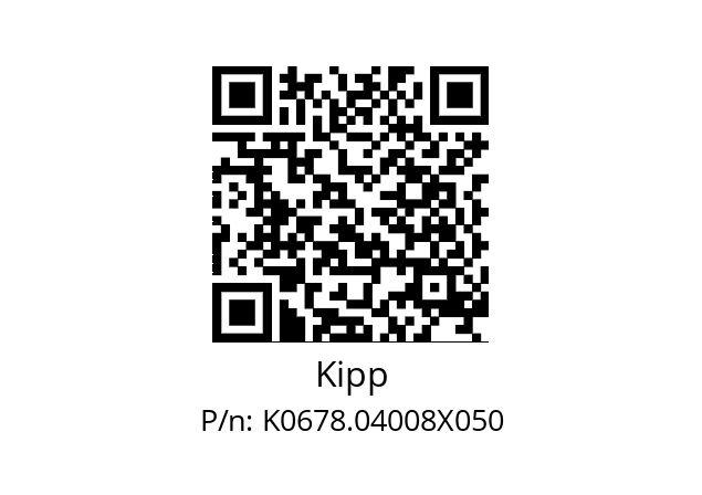   Kipp K0678.04008X050