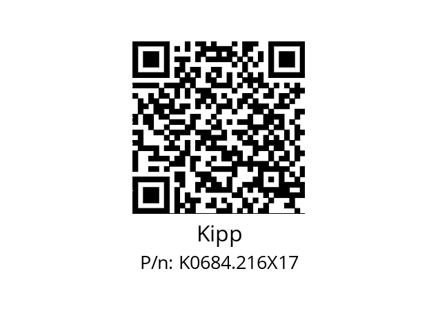   Kipp K0684.216X17