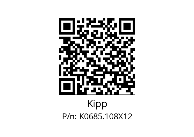   Kipp K0685.108X12