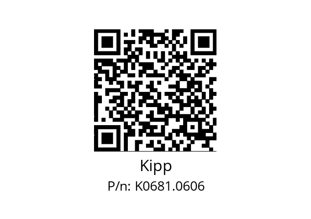   Kipp K0681.0606