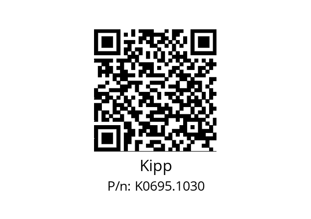   Kipp K0695.1030