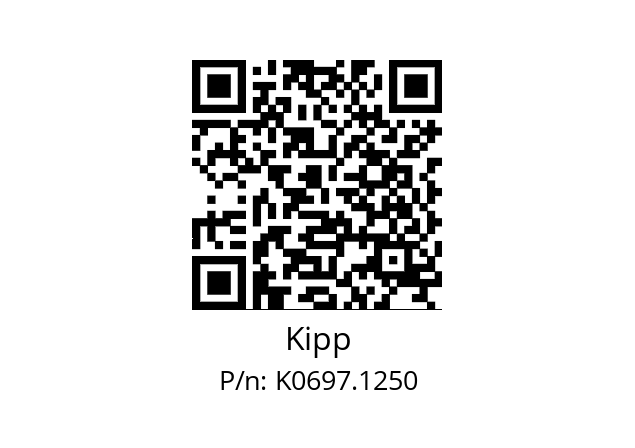   Kipp K0697.1250