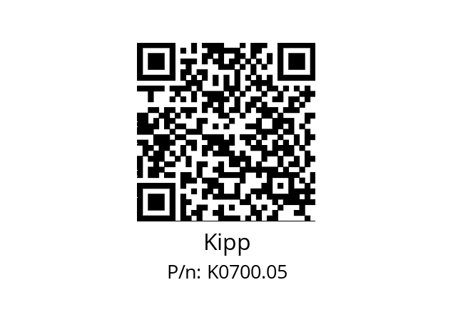   Kipp K0700.05