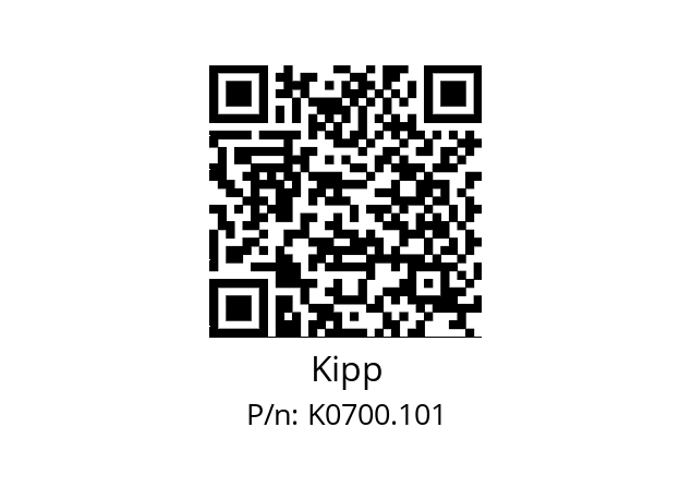   Kipp K0700.101