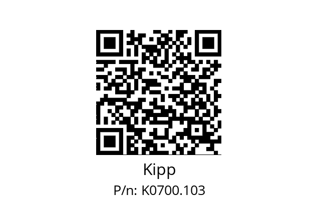   Kipp K0700.103