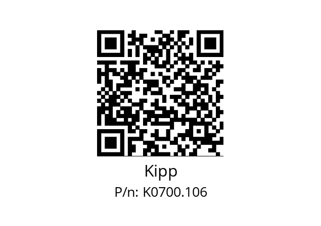   Kipp K0700.106