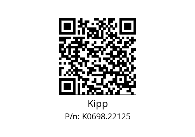   Kipp K0698.22125