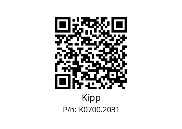   Kipp K0700.2031