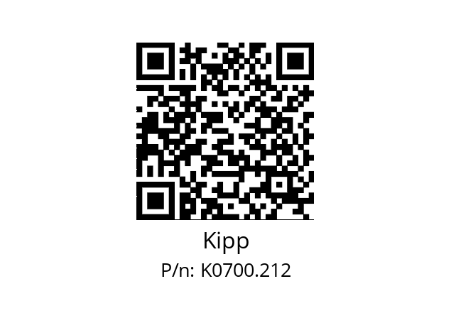   Kipp K0700.212