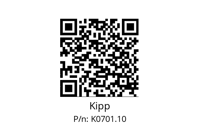   Kipp K0701.10