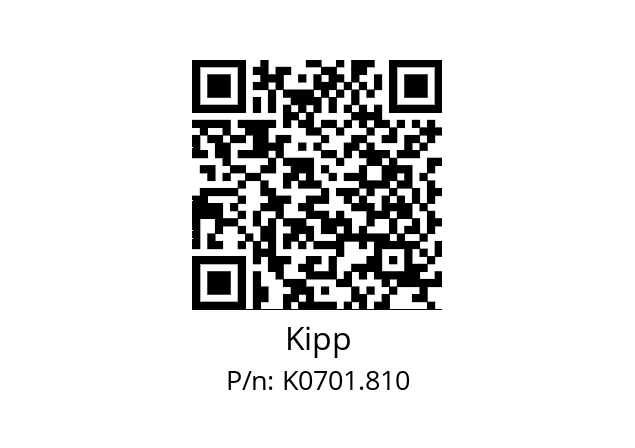   Kipp K0701.810