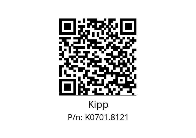   Kipp K0701.8121