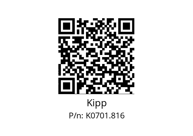   Kipp K0701.816