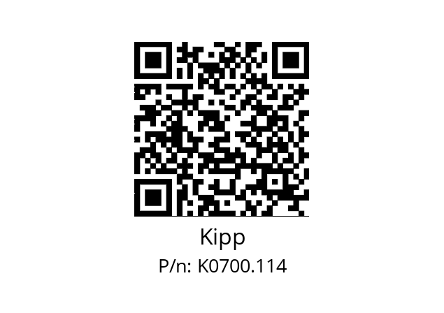   Kipp K0700.114