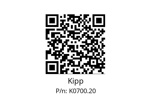   Kipp K0700.20