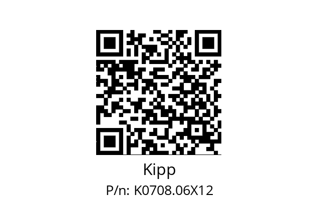   Kipp K0708.06X12