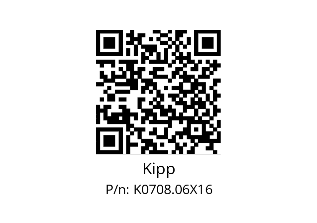   Kipp K0708.06X16