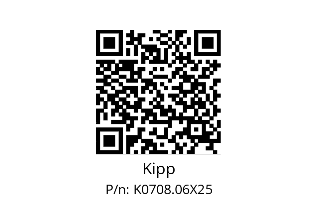   Kipp K0708.06X25