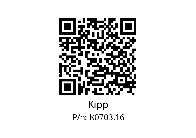   Kipp K0703.16