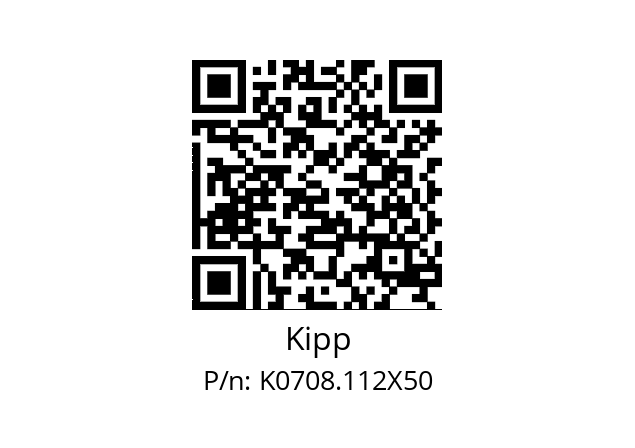   Kipp K0708.112X50