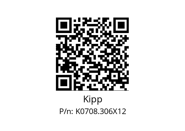   Kipp K0708.306X12