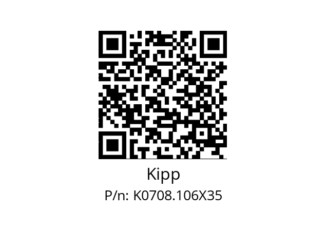   Kipp K0708.106X35